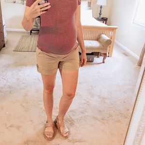 Maternity shorts